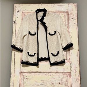 Cabi Open Knit Cardigan